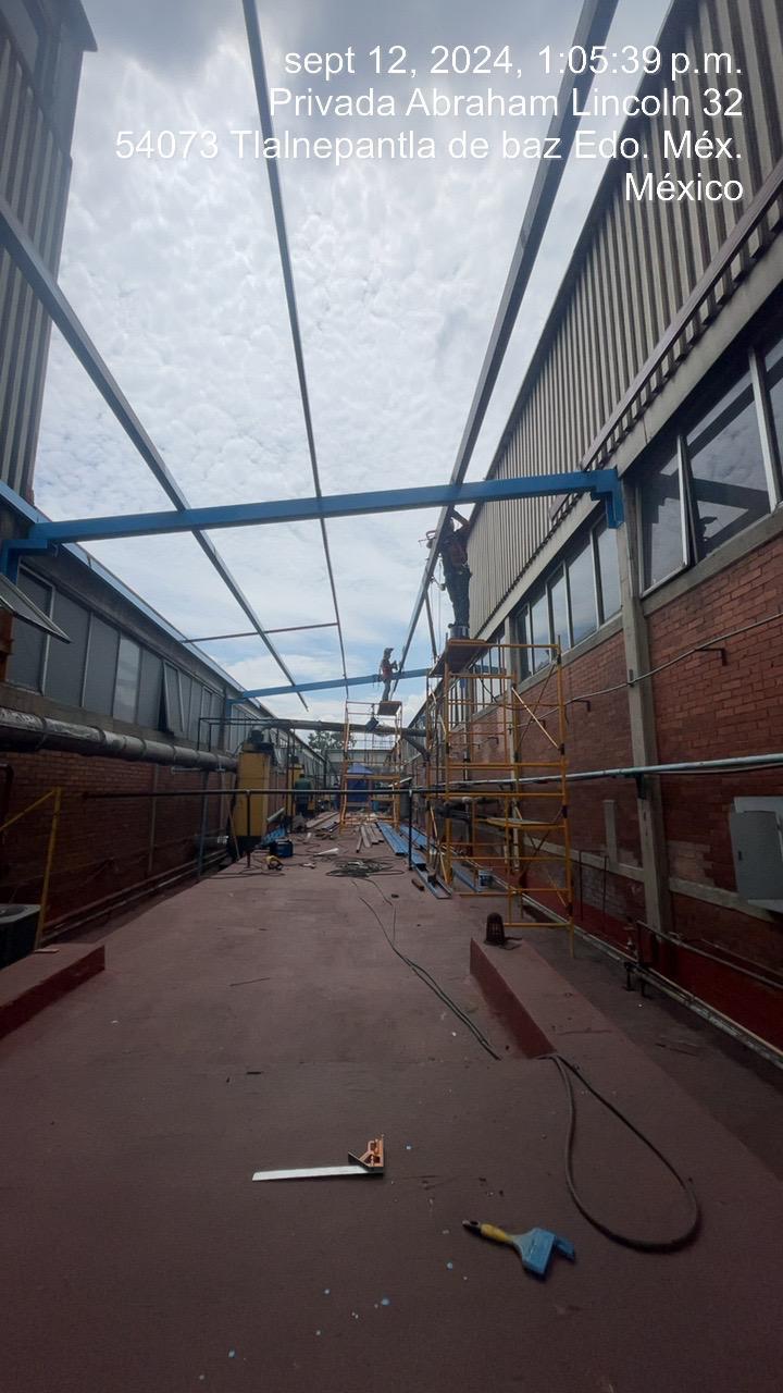 Fabricación de estructura metálica