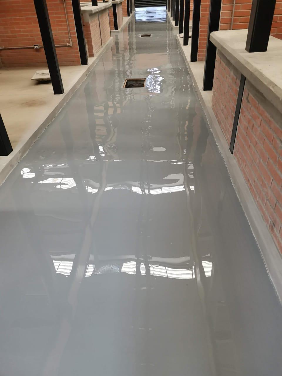 Reparación con mortero epóxico